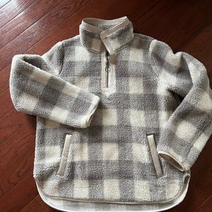 Abercrombie & Fitch fleece quarter zip